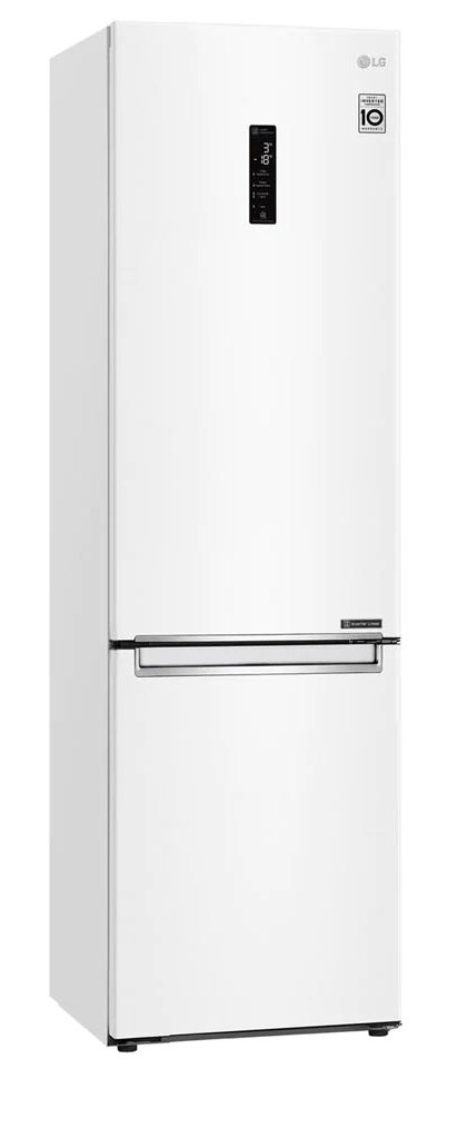 Холодильник с морозильником LG GA-B509SVUM белый