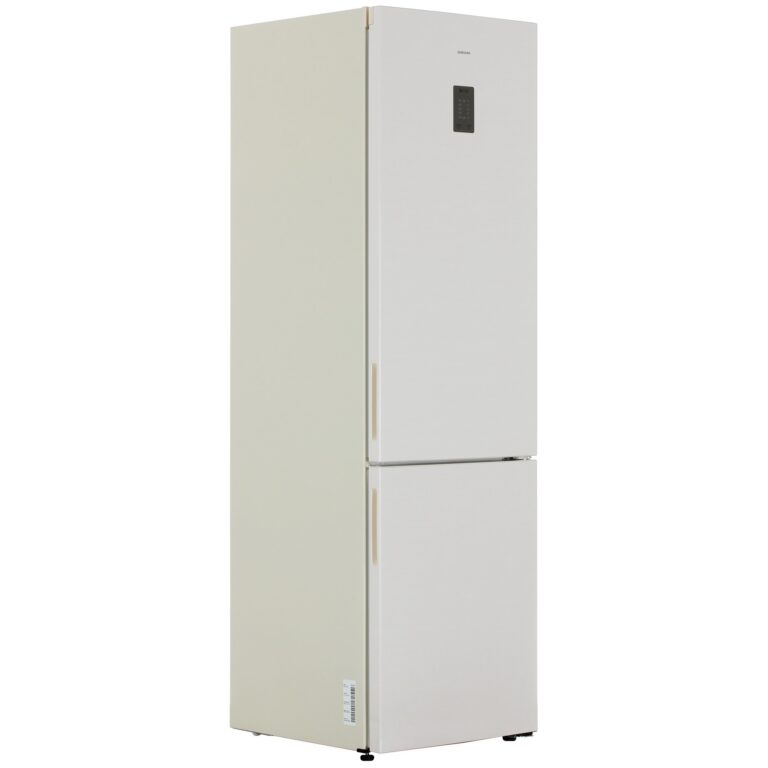 Холодильник с морозильником Samsung RB37A5491EL/WT бежевый