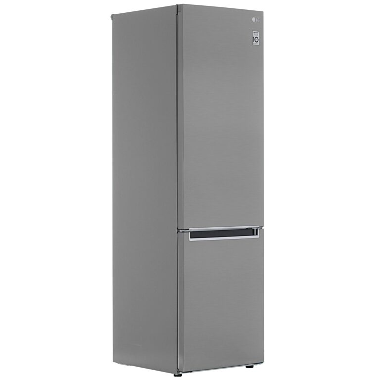 Холодильник с морозильником LG GA-B509MMZL серебристый