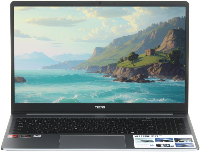 15.6″ Ноутбук Tecno Megabook K15SDA серый