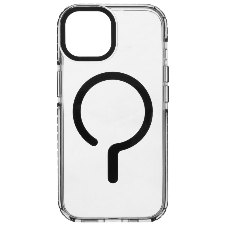 Накладка Aceline Costmo для Apple iPhone 15 прозрачный/черный