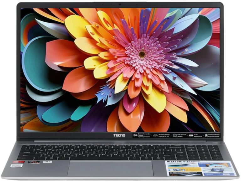 16″ Ноутбук Tecno Megabook K16S серый
