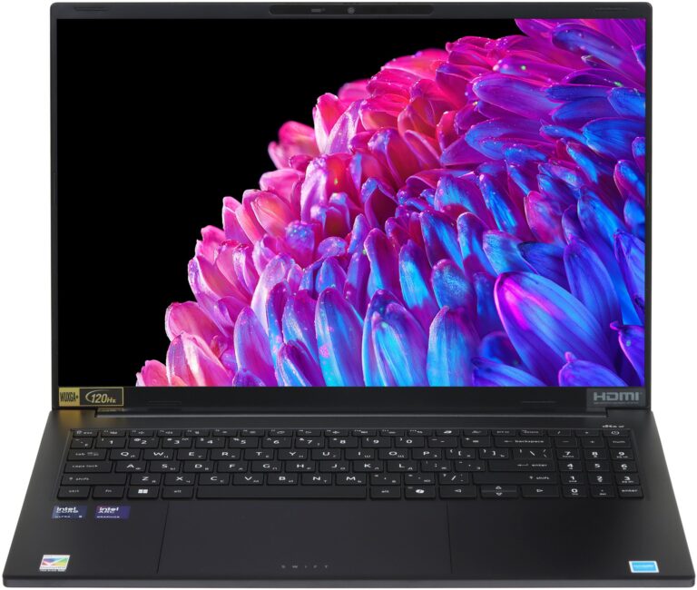16″ Ноутбук Acer Swift Go 16 AI SFG16-74-568D черный