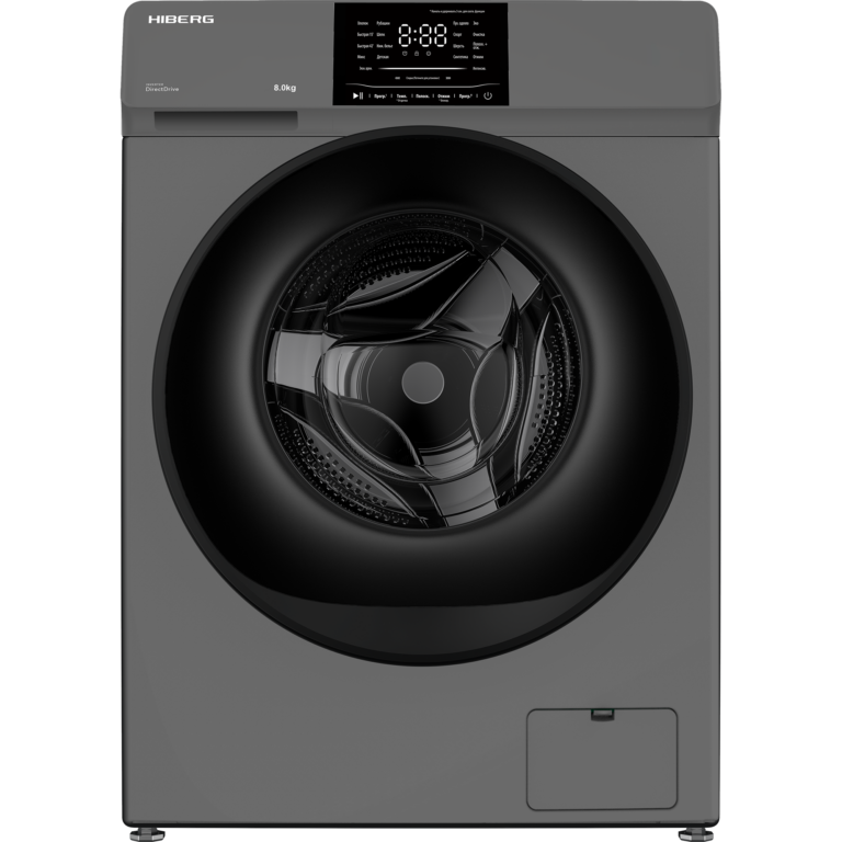 Стиральная машина HIBERG i-DDQ6-814 Sd серый
