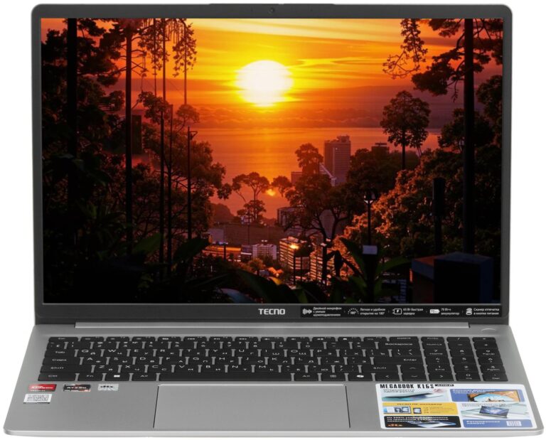 16″ Ноутбук Tecno Megabook K16S серебристый