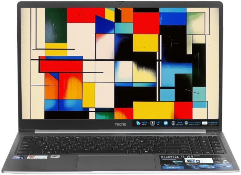 15.6″ Ноутбук Tecno Megabook T15RA серый