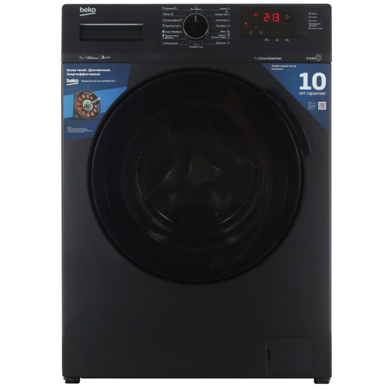 Стиральная машина Beko WSPE7612A черный