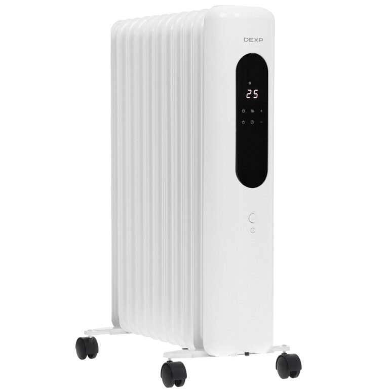 Масляный обогреватель DEXP OH-2511EW белый